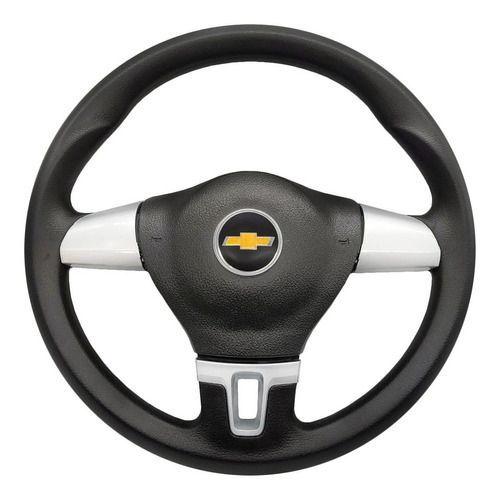 Imagem de Volante tampa cega gm chevrolet tsi (celta, corsa, classic e corsa pick up) prata