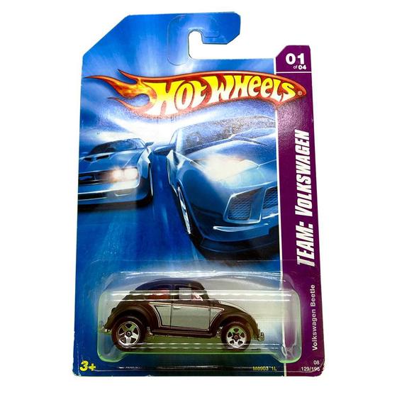 Volkswagen Beetle - Carrinho - Hot Wheels - TEAM VOLKSWAGEN - 129/196 - 2007 - M6903 Menor preço em Volkswagen Beetle - Carrinho - Hot Wheels - TEAM VOLKSWAGEN - 129/196 - 2007 - M6903