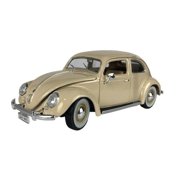 Imagem de Volkswagen Fusca Kafer 1955 Bburago  1:18 Bege