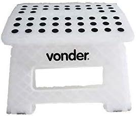 Vonder Banqueta Plástica Dobrável Branca Altura 220 Mm é boa?