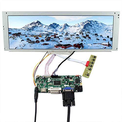 Imagem de VSDISPLAY LCD 14.9 1280x390 LTA149B780F c/ Controlador Áudio VGA DVI HD-MI M.NT68676