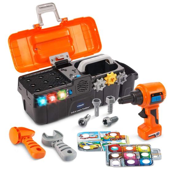 Imagem de VTech Drill e Learn Toolbox Amazon Exclusive , Orange