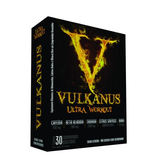 Imagem de Vulkanus Ultra Workout Idn Labs - Caixa Com 30 Comprimidos