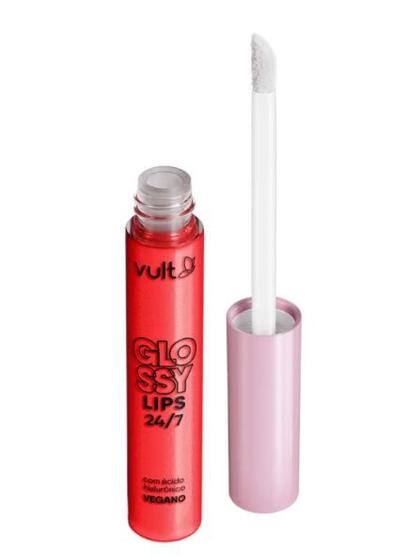 Imagem de Vult Gloss Labial Vermelho Rubi Glossy Lips 24/7 - 5,2ml