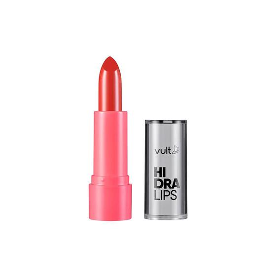 Imagem de Vult Hidra Lips 04 Terracota Ambar Batom Cremoso Matte 3,6g