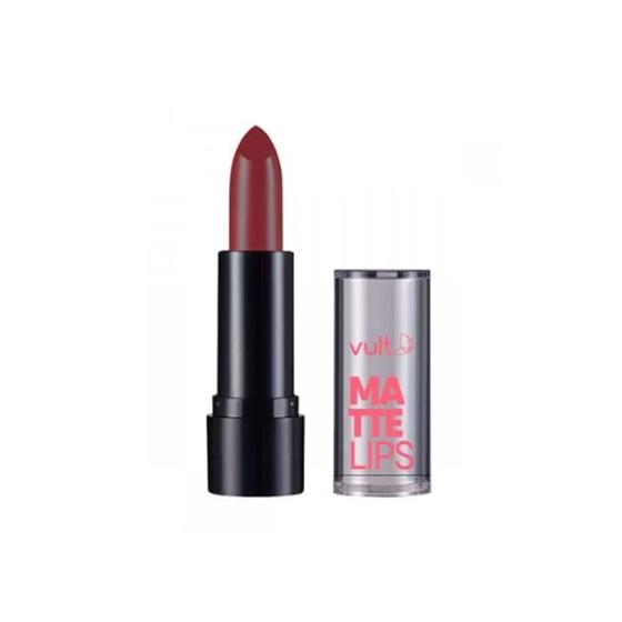 Imagem de Vult Hidra Lips 09 Marsala Batom Cremoso Matte 3,8g