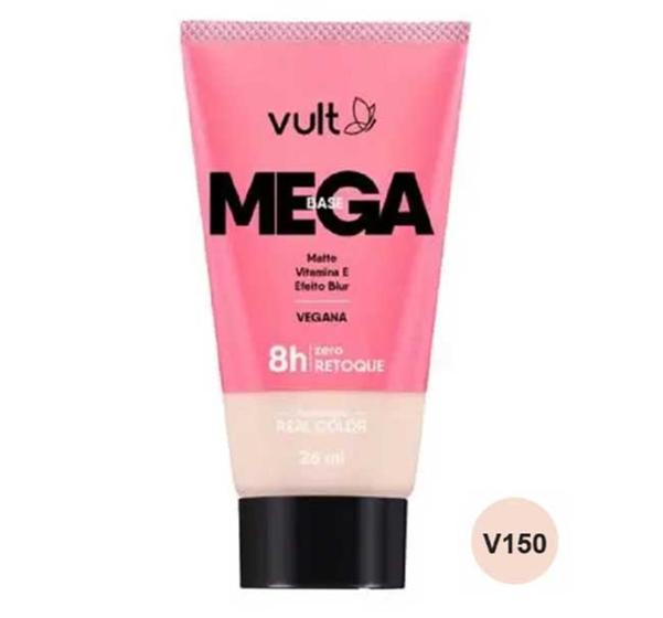 Imagem de Vult Mega Base Líquida Facial 26ml - Cor V150
