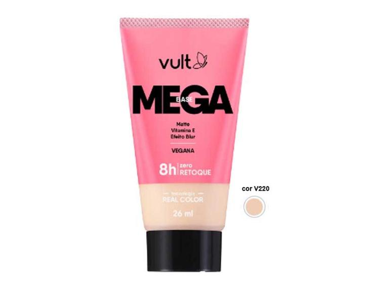 Imagem de Vult Mega Base Líquida Facial 26ml - Cor V220