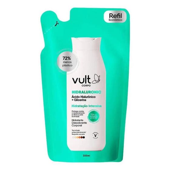 Imagem de Vult Refil Hidratante Hidraluronc + Glicerina 300ml