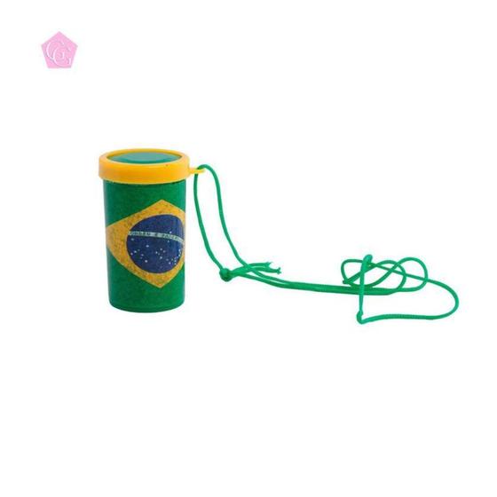 Imagem de Vuvuzela 7,5cm Com Alça Torcida Brasil Copa Do Mundo Catar