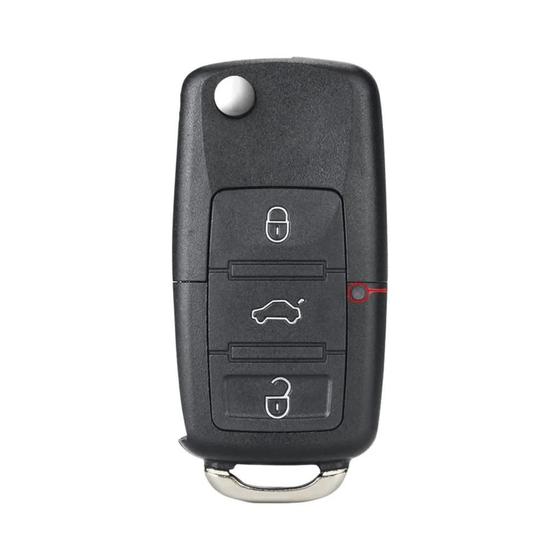 Imagem de VW Polo Passat B5 Tiguan Golf Seat Skoda Auto KEYYOU Dobrável Carro Chave Remota Flip Key Shell 2/3