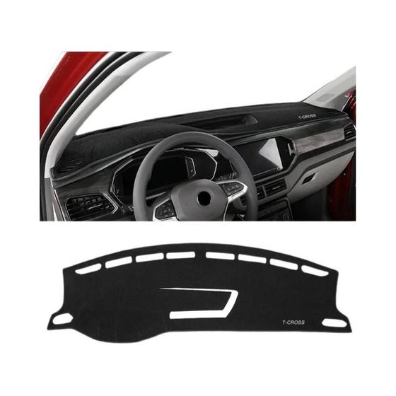 SHAOHAO Pare-Soleil Pare-Brise VW T-Cross 2018-2025 - Protection UV & Chaleur, Pliage Facile & Sur-Mesure