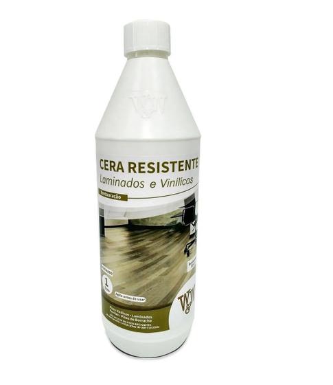 W&W Cera Restauração De Laminados E Vinílicos Acetinada 1L Menor preço em W&W Cera Restauração De Laminados E Vinílicos Acetinada 1L