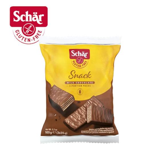 Imagem de Wafer coberto com chocolate snack Dr. Schar 105g