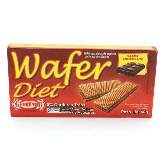 Imagem de Wafer Diet Sabor Chocolate Gerbeaud 60g