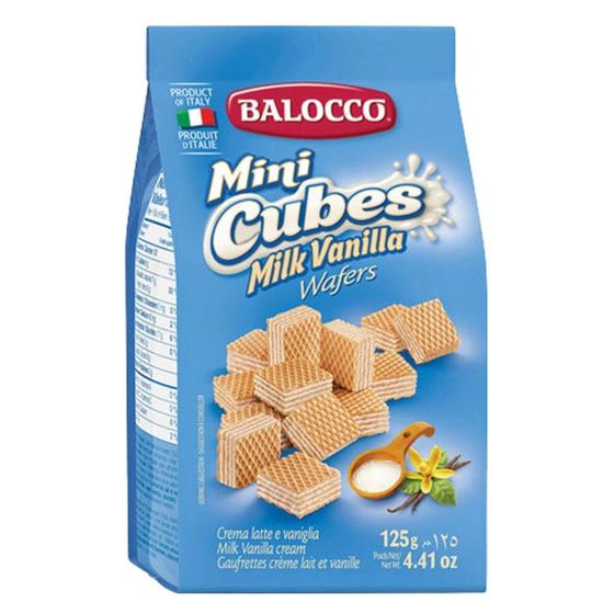 Imagem de Wafer Mini Cubos de Leite BALOCCO 125g - Itália