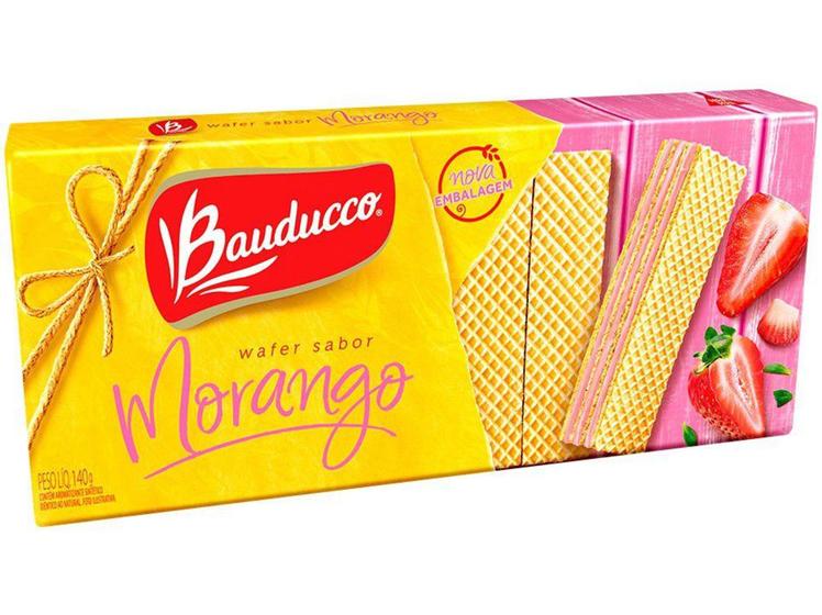 Imagem de Wafer Morango Bauducco 140g