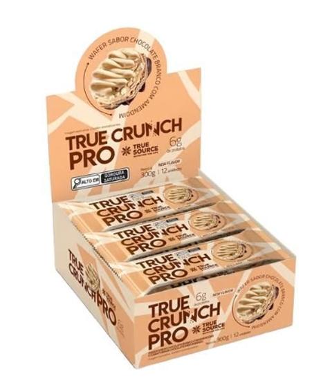 Imagem de Wafer Proteico True Crunch Pro Chocolate Branco 25G True