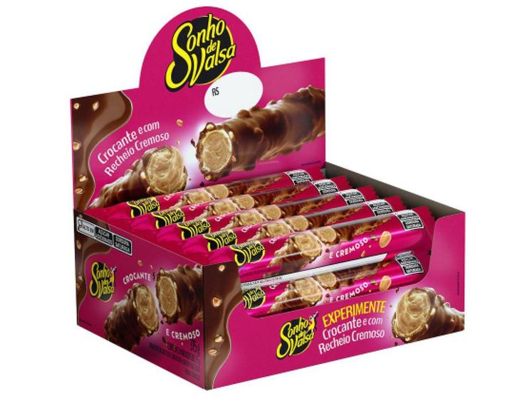 Wafer Recheado Chocolate Lacta Stick Sonho de Menor preço em Wafer Recheado Chocolate Lacta Stick Sonho de