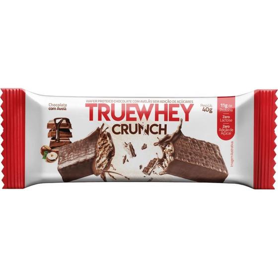 Imagem de Wafer True Whey Crunch (40g) - Sabor: Chocolate c/ Avelã