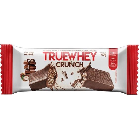 Imagem de Wafer True Whey Crunch (40G) - Sabor: Chocolate Com Avelã
