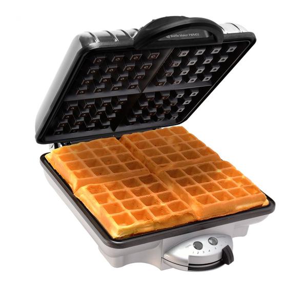 Imagem de Waffle Maker Philco PWM03 4 Waffles Chapa Antiaderente