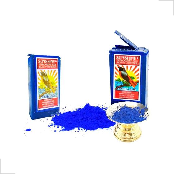 Wagi Africano Anil em Pó Oage Original Blue 30g Sunshine Imagem de Wagi Africano Anil em Pó Oage Original Blue 30g Sunshine