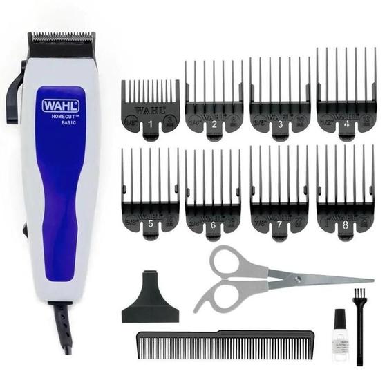 Imagem de Wahl Home Cut Basic Máquina De Cortar Cabelo Com 8 Pentes 127V