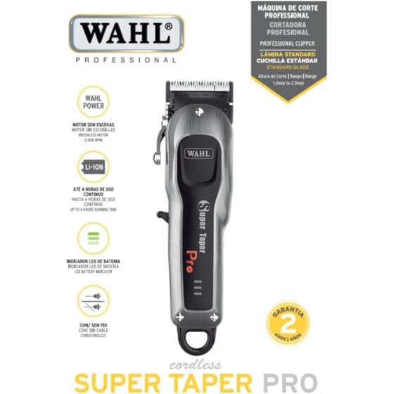 Imagem de Wahl Máquina de Corte Super Taper Pro Cordless - Bivolt