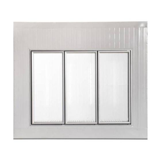 Imagem de Walk in Cooler Gallant Resfriados 3 Portas Vidro sem Piso Painel 220V/3F CWRSP-03