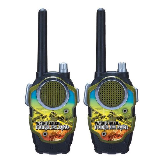 Imagem de Walkie Talkie Infantil Rádio Comunicador Brinquedo Força em Ação