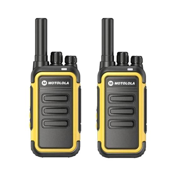 Imagem de Walkie Talkie Motorola F1 Portátil UHF - Rádio de Longa Distância com COD