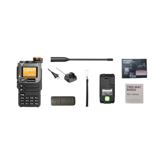 Imagem de Walkie Talkie Quansheng UV-K6 5W - UHF/VHF/FM - com DTMF, Scrambler e NOAA
