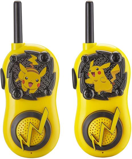 Imagem de Walkie Talkies Pokémon Pikachu - eKids Alcance Longo