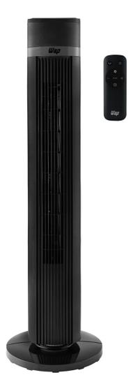 WAP Ventilador de Torre AIR SILENCE com 4 Níveis Velocidade, Desligamento Automático 127V Menor preço em WAP Ventilador de Torre AIR SILENCE com 4 Níveis Velocidade, Desligamento Automático 127V