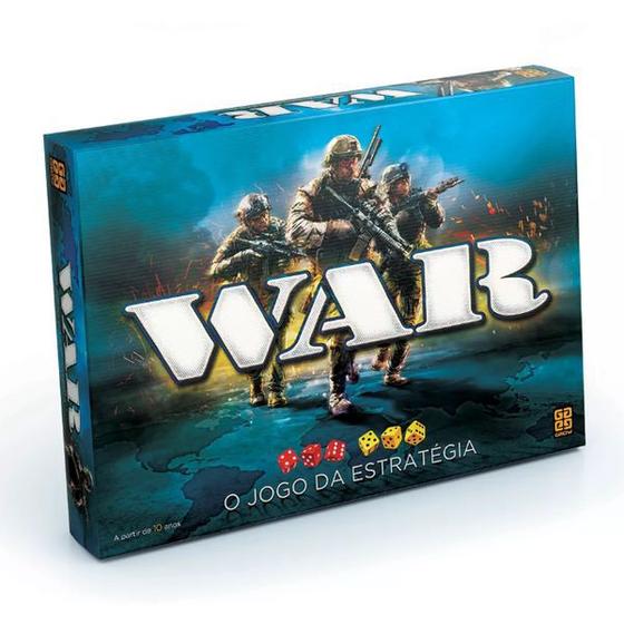 War Jogo De Tabuleiro - Grow Menor preço em War Jogo De Tabuleiro - Grow