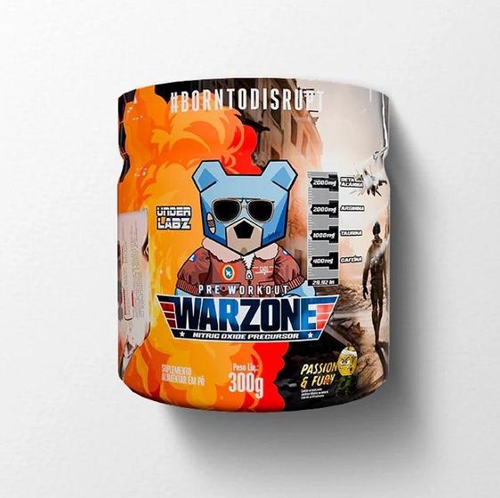 Imagem de Warzone Pre Workout (300g) - Sabor: Passion e Fury