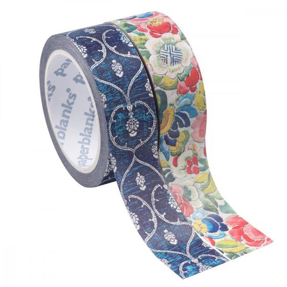 Imagem de Washi Tape Paperblanks Com 2 Blue E Garden Pa8161-6