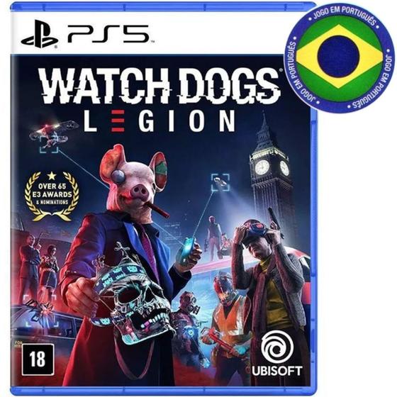 Imagem de Watch Dogs Legion Ps5 Mídia Física Dublado Em Português Br
