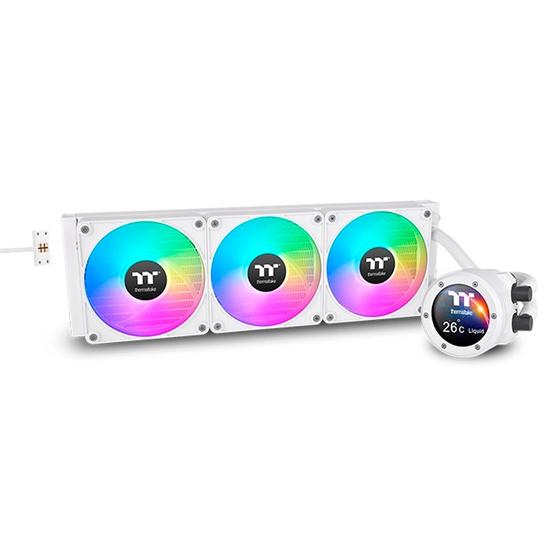 Imagem de Water Cooler Branco TH420 V2 ULTRA EX ARGB SYNC TT ED ALL-ONE 3*140MM - CL-W428-PL14SW-A