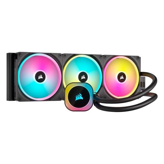 Imagem de Water Cooler Corsair iCUE LINK H170i RGB - Ventoinhas QX140 RGB - Radiador grande de 420mm - CW-9061004-WW
