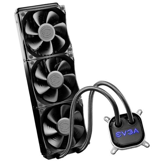 Water Cooler EVGA CLC, 360mm (3x 120mm), Closed Loop CPU Cooler, AMD/Intel - 400-HY-CL36-V1 Menor preço em Water Cooler EVGA CLC, 360mm (3x 120mm), Closed Loop CPU Cooler, AMD/Intel - 400-HY-CL36-V1
