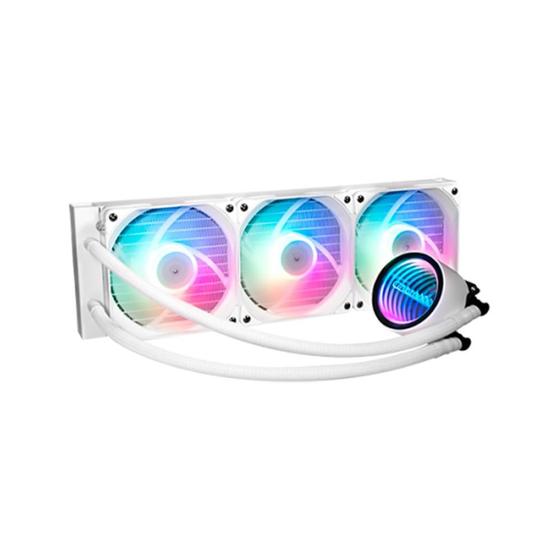 Imagem de Water Cooler Galax Hydro Vortex, ARGB, 360mm, AMD e Intel, Branco - AGV36AN4AW0