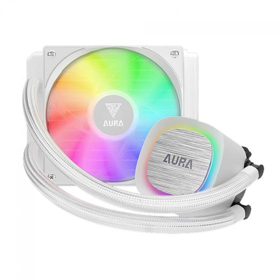 Imagem de Water Cooler Gamdias Aura GL 120 V2 120mm ARGB Branco