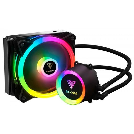 Imagem de Water Cooler Gamdias Chione 120mm RGB - CHIONE E2-120 LITE