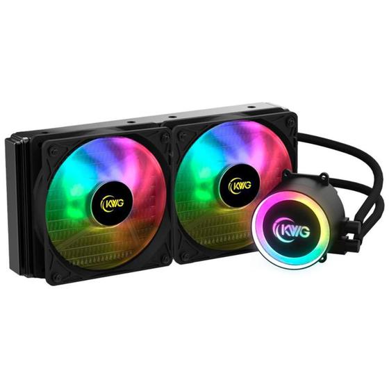 Water cooler kwg crater m1 240 lite (amd / intel) led rgb Water
