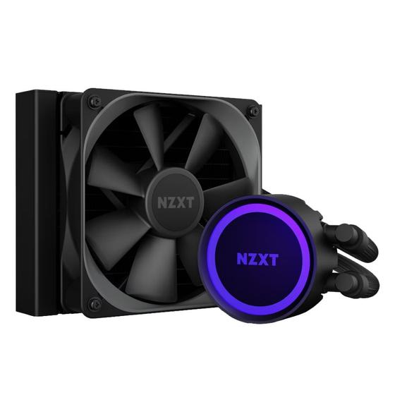 Water Cooler NZXT Kraken RGB 120mm Preto RLKR120B1 NZXT Water