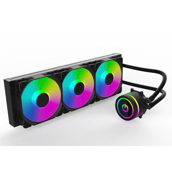 Water cooler one power spectra argb 360mm amd/intel wc-502 preto Menor preço em Water cooler one power spectra argb 360mm amd/intel wc-502 preto