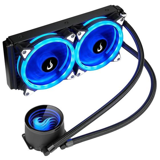 Imagem de Water Cooler Rise Mode Black RGB 240mm Preto - RM-WCB-02-RGB