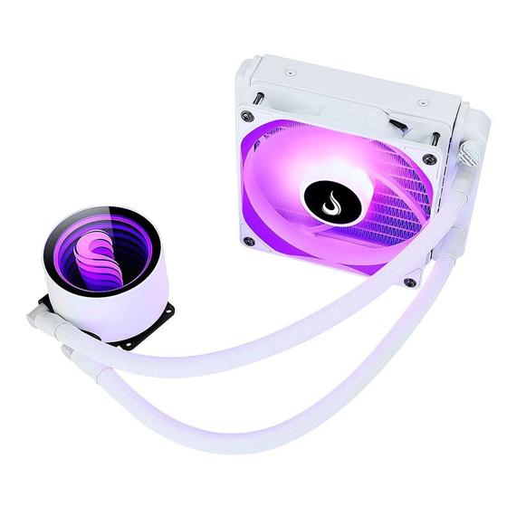 Imagem de Water Cooler Rise Mode Frost, RGB, 120mm, Branco - RM WCZ 01 RGB